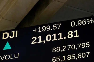 ダウ平均が2月以来の最高値を更新 取引時間中の過去最高値を記録