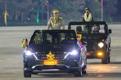 ประธานาธิบดีเมียนมาเยือนอินเดียเพื่อเจรจาระดับทวิภาคี