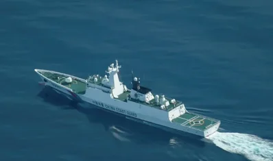 China patrulha Scarborough perante tensões marítimas