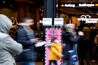German retail sales decline less than expected in April