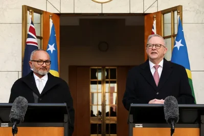 Ilhas Salomão procuram tratado com Austrália e revêem China