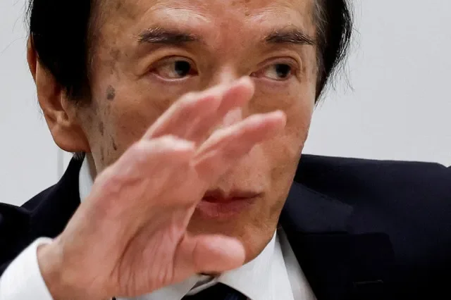 FOTO DE ARQUIVO: O Governador do Banco do Japão, Kazuo Ueda, assiste a uma conferência de imprensa após uma reunião de política do BOJ em Tóquio, Japão, 19 de março de 2026. REUTERS/Kim Kyung-Hoon/Foto de Arquivo/Foto de Arquivo