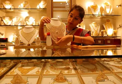 Spot gold rose 1.7 percent to 4,145.24 dollars per ounce as a weaker dollar and Middle East supply concerns boosted the appeal of bullion. Investors are now awaiting the Federal Reserve meeting next week for further guidance on interest rates as markets price in a possible hike for September.
