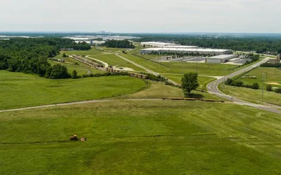 CS PowerTech Inc. has opened a flagship solar cell manufacturing facility at the River Ridge Commerce Center in Jeffersonville. The nearly 1 billion dollar investment is expected to create 1,200 jobs and produce 6 gigawatts of high-efficiency solar cells annually at full capacity.