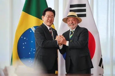 President Lula da Silva and President Lee Jae Myung agreed to form a working group to fast-track trade talks between South Korea and the Mercosur bloc. The leaders also committed to expanding cooperation in critical minerals and sanitary evaluations for Brazilian meat exports.