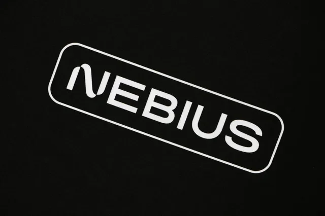 FILE PHOTO: Branding for Nebius at the Nebius AI UK data centre at Ark Data Centres, in Chertsey, Britain, November 6, 2025. REUTERS/Toby Melville/File Photo