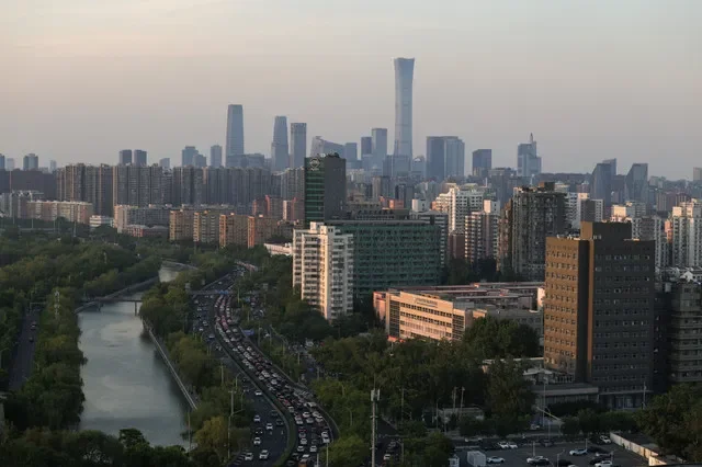 北京城市天际线景观,2026年5月11日。REUTERS/Tingshu Wang