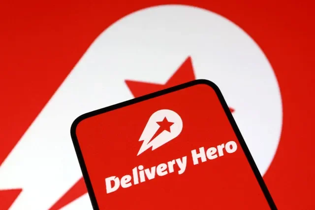 FILE PHOTO: Delivery Hero logo is seen in this illustration taken July 16, 2026. REUTERS/Dado Ruvic/Illustration/File Photo