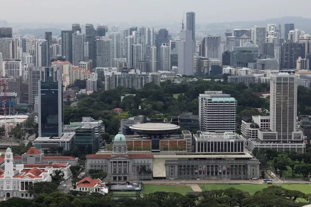 A view of the National Gallery and Supreme Court in Singapore November 19, 2024. REUTERS/Edgar Su