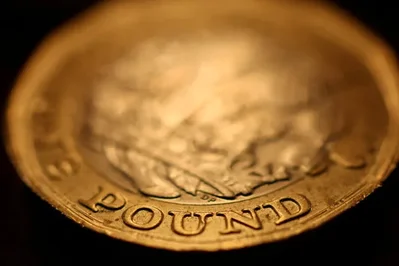The pound slipped against the dollar on Tuesday as investors awaited remarks from Bank of England officials regarding inflation and monetary policy. Traders largely expect interest rates to remain steady next week despite rising oil prices.