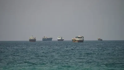 Six commodity vessels transited the Strait of Hormuz on Tuesday, falling below the ten-day average of twelve ships. The decline follows an intensification of the regional conflict involving strikes by Iranian-backed forces and American retaliation.