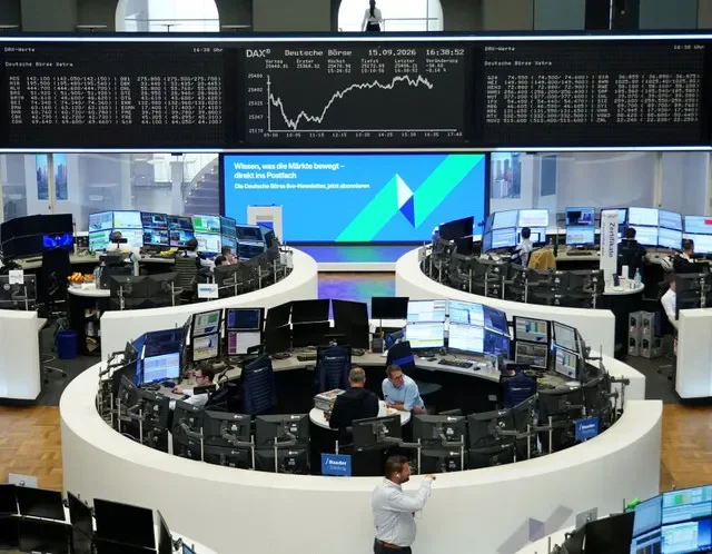 The German share price index DAX graph is pictured at the stock exchange in Frankfurt, Germany, September 15, 2026. REUTERS/Staff