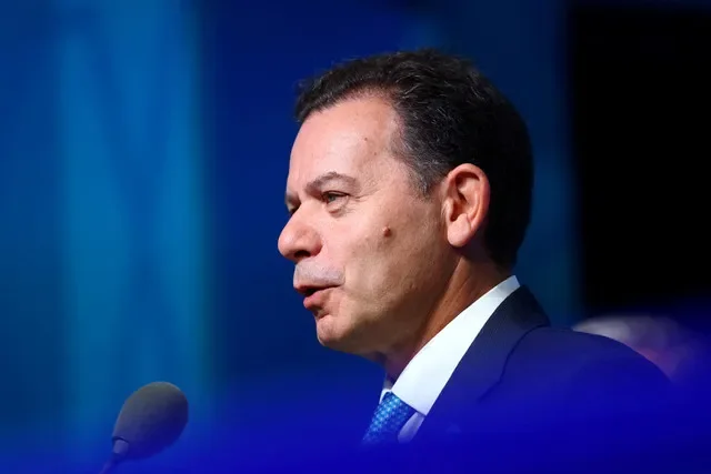 FILE PHOTO: Portugal's Prime Minister Luis Montenegro during a doorstep at the NATO leaders' summit in Ankara, Turkey, July 8, 2026. REUTERS/Yves Herman/File Photo