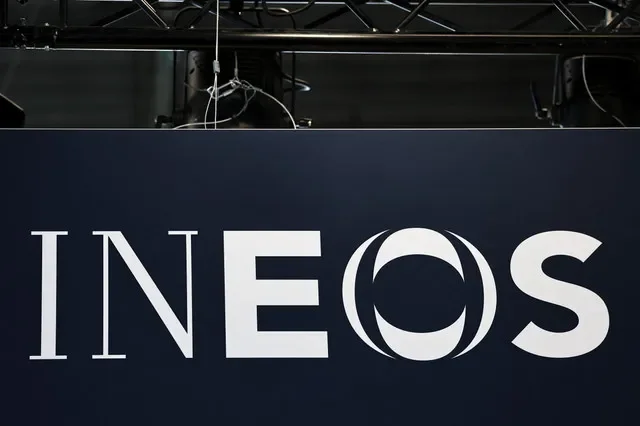 Ineos signage is displayed at the JEC World Composites Show at the Villepinte Exhibition Center, near Paris, France, March 4, 2025. REUTERS/Benoit Tessier
