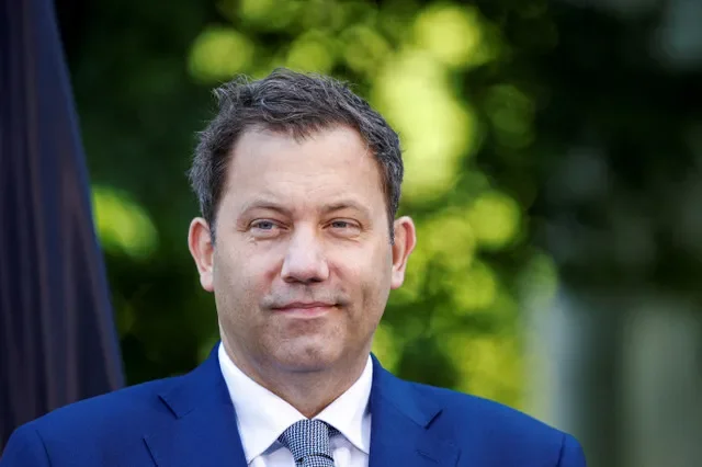 FILE PHOTO: German Finance Minister and co-leader of the Social Democratic Party (SPD) Lars Klingbeil attends a press conference following a government coalition board meeting at the Chancellery, in Berlin, Germany, July 2, 2026. REUTERS/Axel Schmidt/File Photo