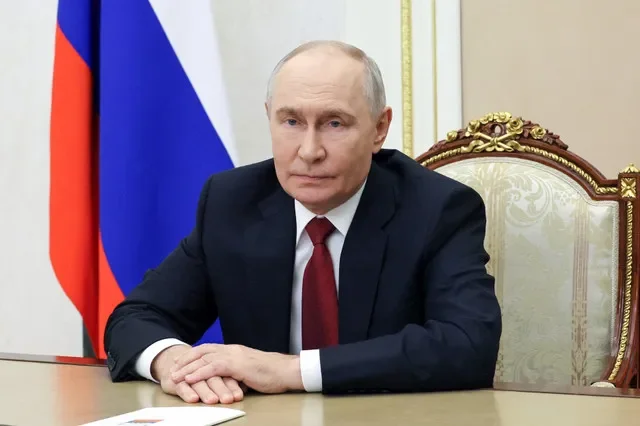 Russian President Vladimir Putin addresses the nation ahead of the upcoming parliamentary election in Moscow, Russia, September 16, 2026. Sputnik/Mikhail Metzel/Pool via REUTERS