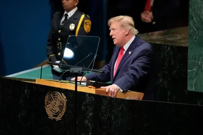 Trump says DOJ could rein in AI firms