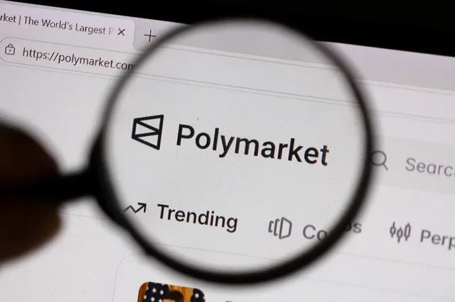 O logotipo da Polymarket é visto nesta ilustração tirada em 3 de agosto de 2026. REUTERS/Dado Ruvic/Ilustração