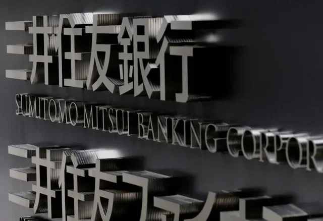 2026年6月19日,日本东京,三井住友银行(SMBC)总部的标识。路透社/Kim Kyung-Hoon