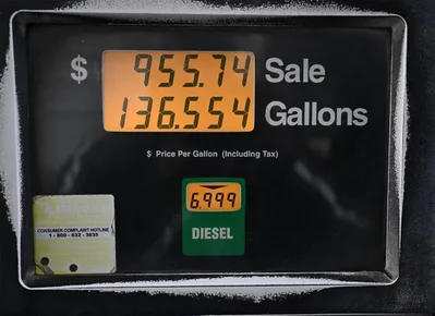 Surging Diesel Prices Impact Truckers and Farmers