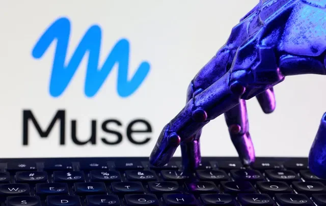 Illustration shows Meta Muse logo, keyboard and robotics hand in this illustration taken September 23, 2026. REUTERS/Dado Ruvic/Illustration