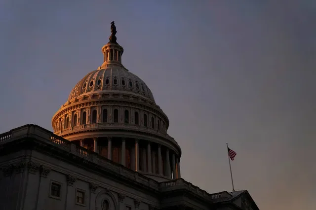 FILE PHOTO: The exterior of the U.S. Capitol is seen at sunset in Washington, D.C., U.S., January 4, 2023.