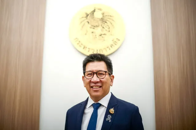 Thailand’s Deputy Prime Minister and Minister of Finance, Ekniti Nitithanprapas, poses before an interview with Reuters, at Finance Ministry in Bangkok, Thailand, September 25, 2026. REUTERS/Athit Perawongmetha