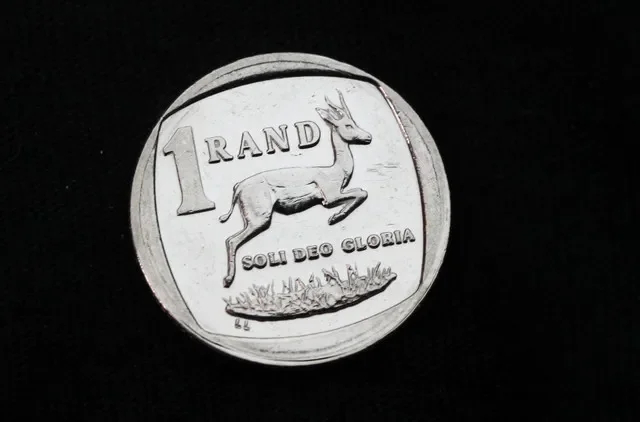A South African Rand is seen in this illustration picture taken October 30, 2020. REUTERS/Mike Hutchings/Illustration