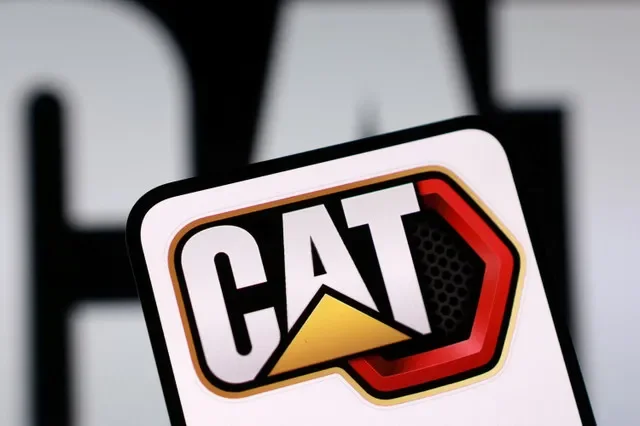 O logotipo da Caterpillar é visto nesta ilustração feita em 3 de agosto de 2025. REUTERS/Dado Ruvic/Ilustração