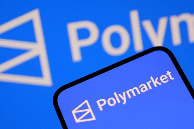 O logotipo da Polymarket aparece nesta ilustração feita em 22 de abril de 2026. REUTERS/Dado Ruvic/Ilustração