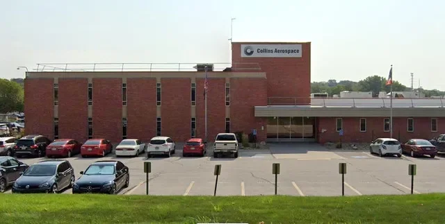 The Collins Aerospace facility in West Des Moines at 811 Fourth St. specializes in the production and maintenance of jet engine nozzles for commercial and military aircraft