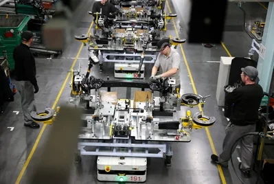 Euro Zone Factory Growth Hits Four Year High