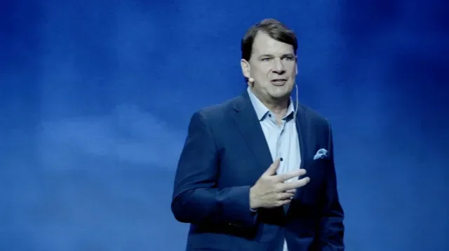 Ford Motor Co. CEO Jim Farley speaks at the 2026 Ford Accelerate forum at Michigan Central on Sept. 30, 2026. He said not enough skilled trades workers are being trained to meet demand.