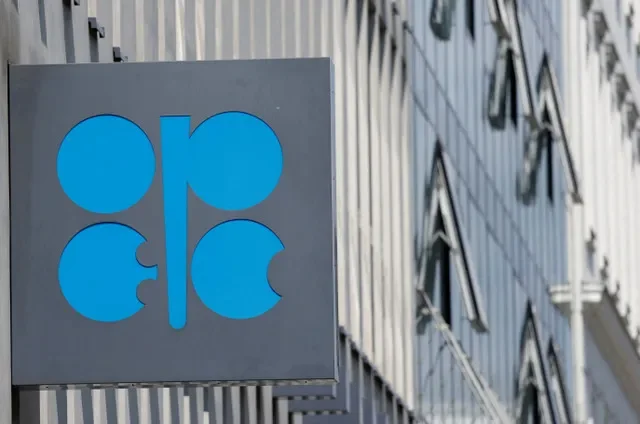 FILE PHOTO: A view shows the logo of the Organization of the Petroleum Exporting Countries (OPEC) outside its headquarters in Vienna, Austria, May 28 , 2024. REUTERS/Leonhard Foeger/File Photo