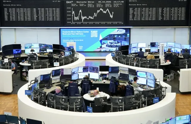 Chart of German share price DAX (Deutscher Aktienindex) at the stock exchange in Frankfurt, Germany, October 5, 2026. REUTERS/Staff