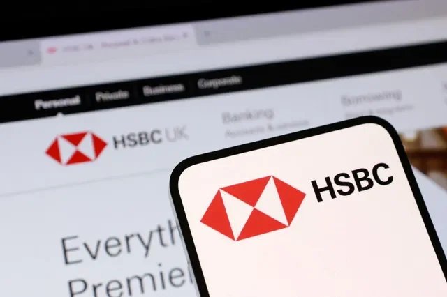 O logotipo do HSBC é visto nesta ilustração tirada em 7 de janeiro de 2026. REUTERS/Dado Ruvic/Ilustração