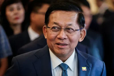 El líder de Myanmar visita Malasia para mantener conversaciones