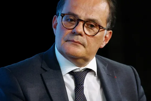FOTO DE ARCHIVO: El gobernador del Banco de Francia, Emmanuel Moulin, asiste a la conferencia financiera "Foro Financiero de París" en París, Francia, el 9 de junio de 2026.
