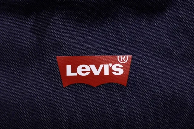 A logo is displayed at the Levi’s outlet retail store at Bicester Village in Oxfordshire, Britain, August 21, 2024. REUTERS/Hollie Adams