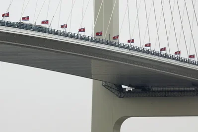 Corea del Norte y China inauguran un nuevo puente
