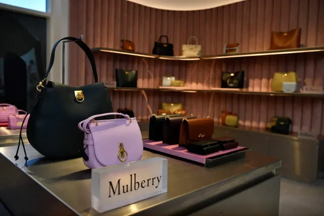 Mulberry handbags are seen for sale in the Dundrum branch of Brown Thomas in Dublin Ireland, February 23, 2022. REUTERS/Clodagh Kilcoyne