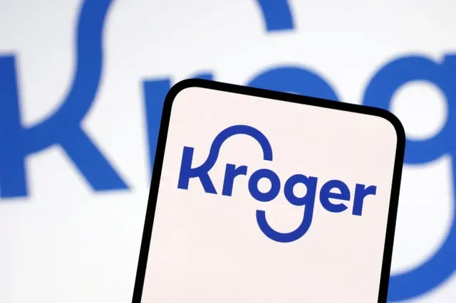 2025年2月11日拍攝的插圖中展示的Kroger標誌。REUTERS/達多·魯維奇/插圖
