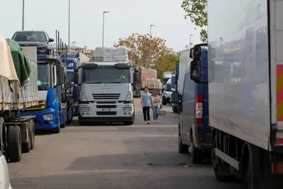 Protestos de caminhoneiros paralisam produção de massas na Itália