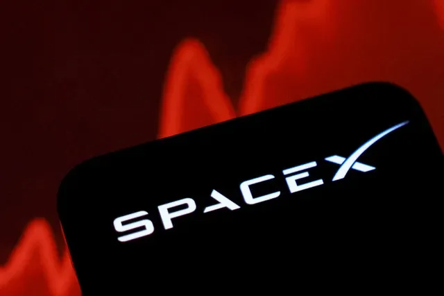 FOTO DE ARQUIVO: O logotipo da SpaceX e um gráfico de ações em alta são vistos nesta ilustração criada em 11 de junho de 2026. REUTERS/Dado Ruvic/Ilustração/Foto de arquivo