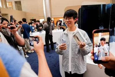 Apple Launches First Folding iPhone