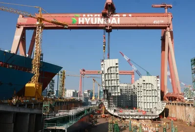 HD Hyundai與Kiewit將在美建造造船廠