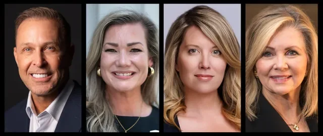Tennessee gubernatorial candidates left to right: Independent David Hatley, independent Lauren Pinkston, Democrat Jerri Green and Republican Marsha Blackburn.