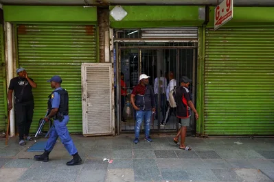 Sudáfrica despliega tropas ante protestas