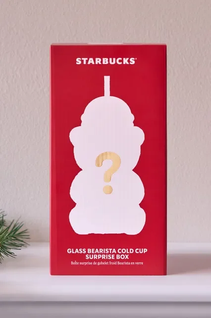 自11月10日星期二起,Bearista 玻璃冷水杯角色驚喜系列將於 Starbucks 門市登場。