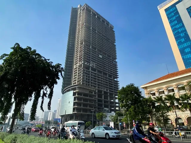 越南胡志明市IFC One Saigon大樓全貌,2023年11月30日。路透社/法蘭西斯科·瓜拉西奧